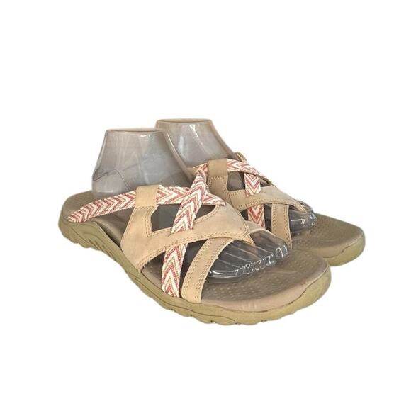 Skechers Womens Reggae Soundstage Sandals Natural Size 11 Used - Picture 3 of 7
